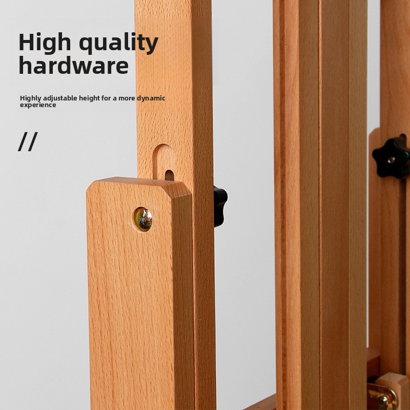 HXL 木製フラット垂直イーゼル調節可能なプーリー折りたたみ - Display Stand Wood のレビューと価格
