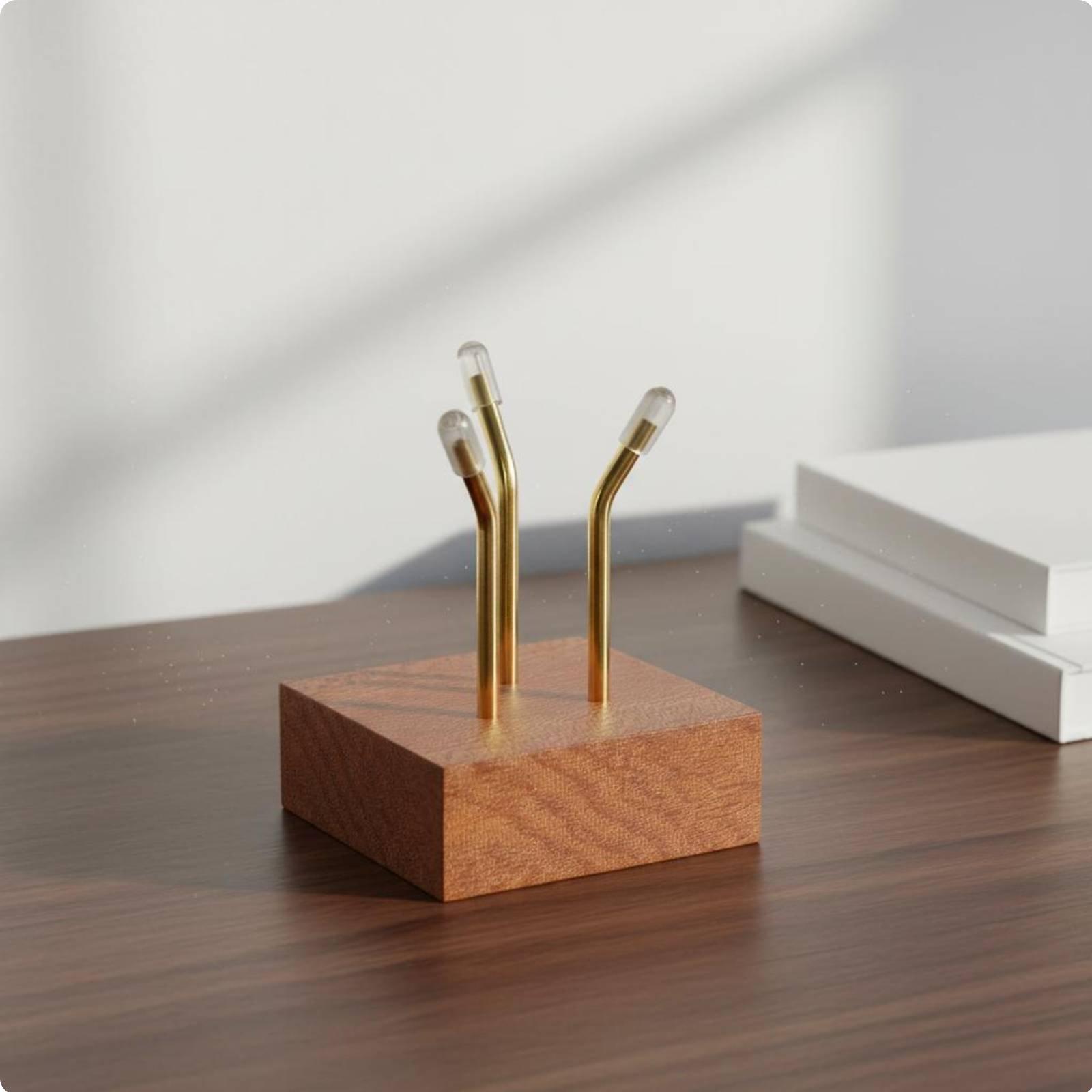 無垢材クリスタルベーススタンド三脚ディスプレイラック木製台座 - Display Stand Wood のレビューと価格