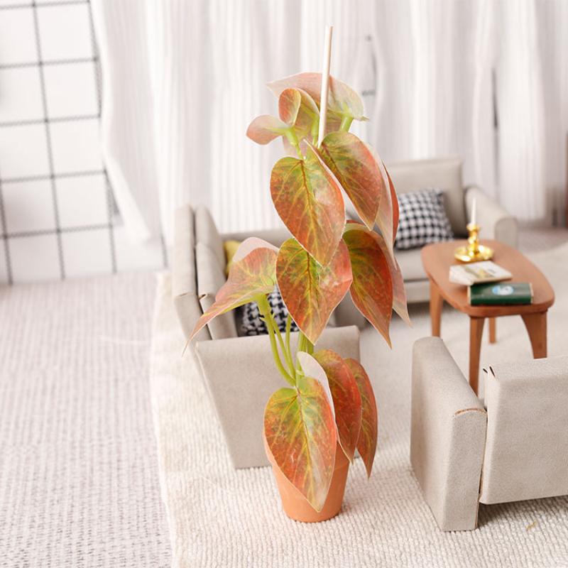 1/12 ドールハウスシミュレーション緑植物盆栽モデルドール - Bonsai Garden Decor のレビューと価格