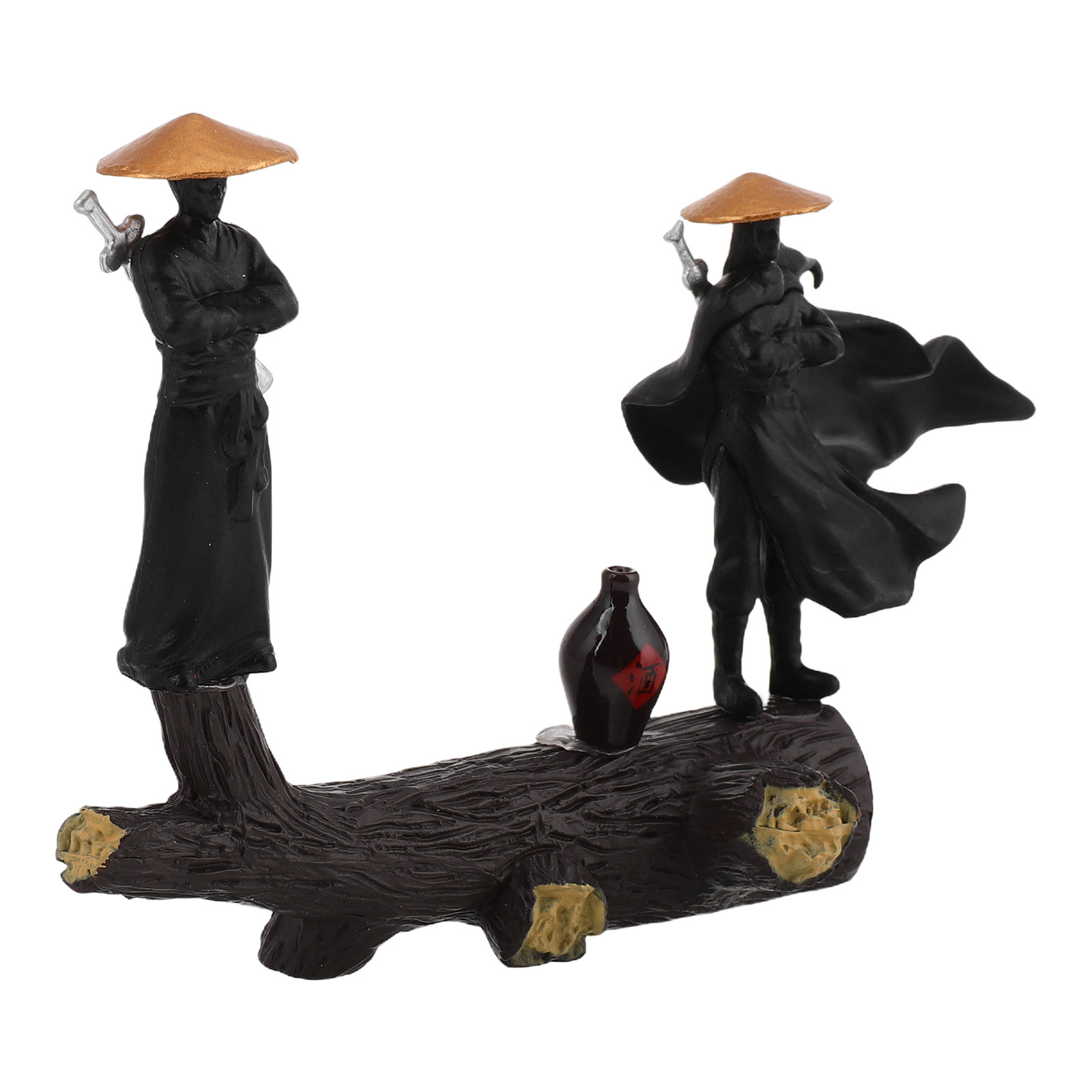1 セット古代中国の戦士デスクトップミニチュアマイクロ風景盆 - Bonsai Garden Chinese Garden のレビューと価格