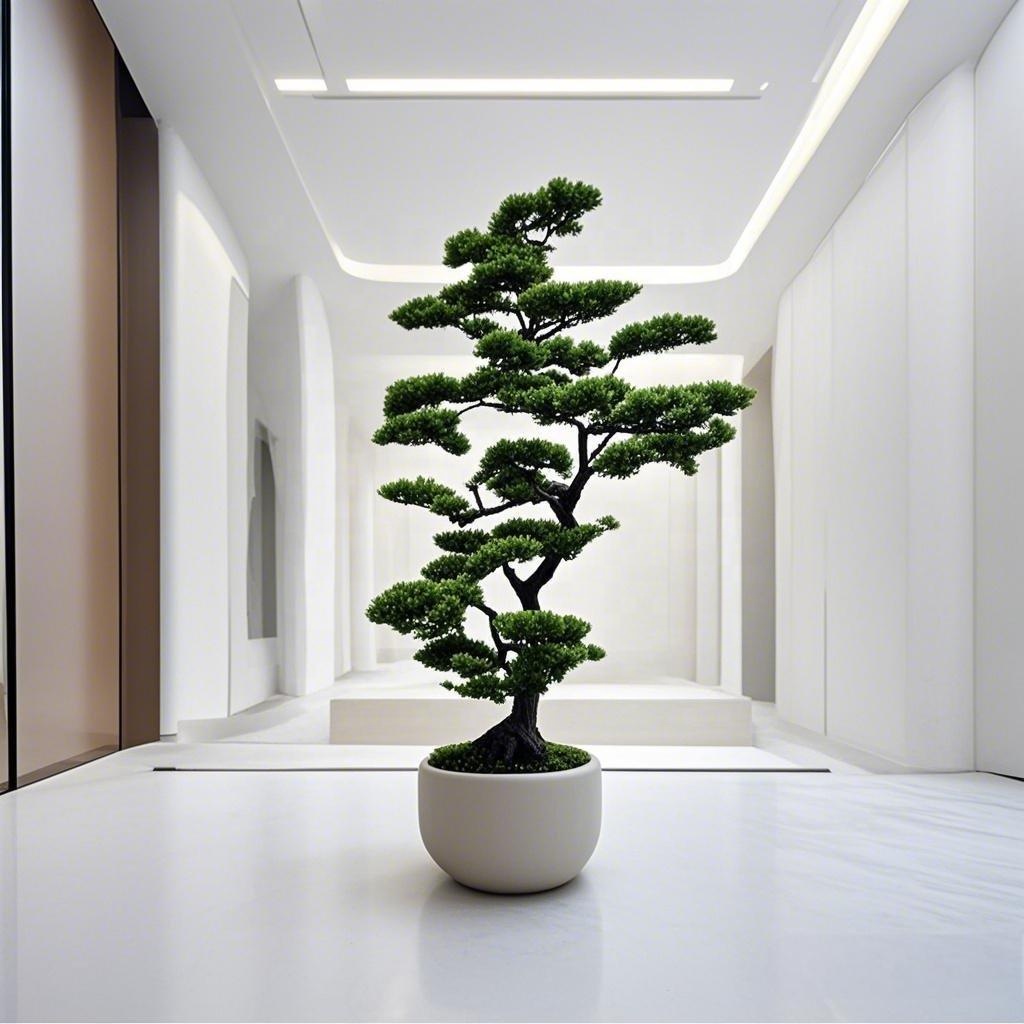 人工杉松の木 室内屋外庭園造園盆栽装飾 耐久性のあるプラスチ - Bonsai Garden Decor のレビューと価格