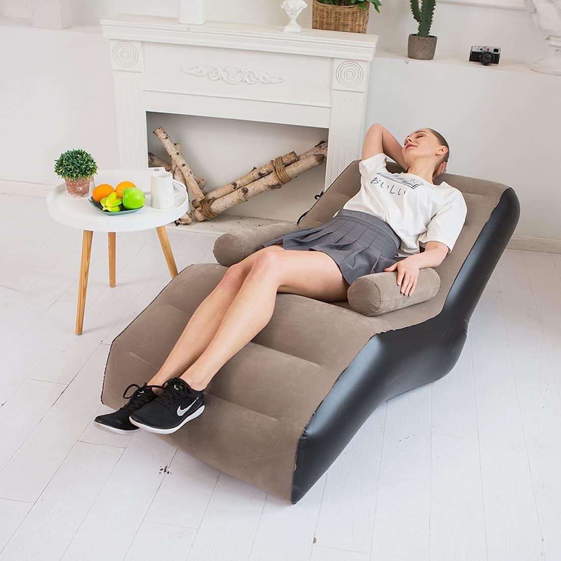 折りたたみレイジーソファ、インフレータブルラウンジチェア厚み - Bonsai Garden Bench のレビューと価格